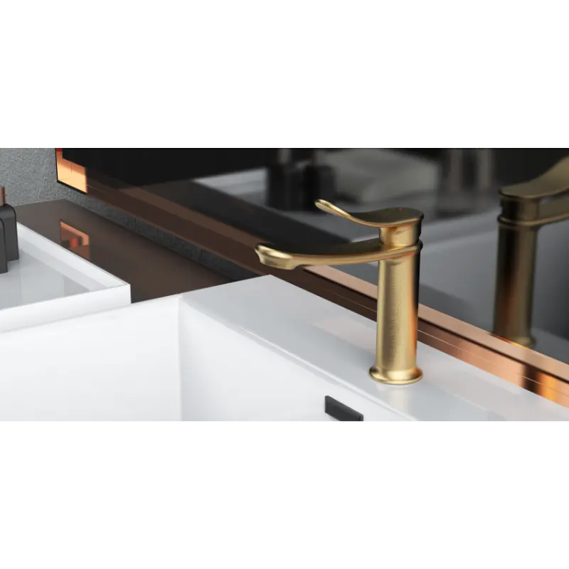 Pesualtaan kuuma ja kylmä hana