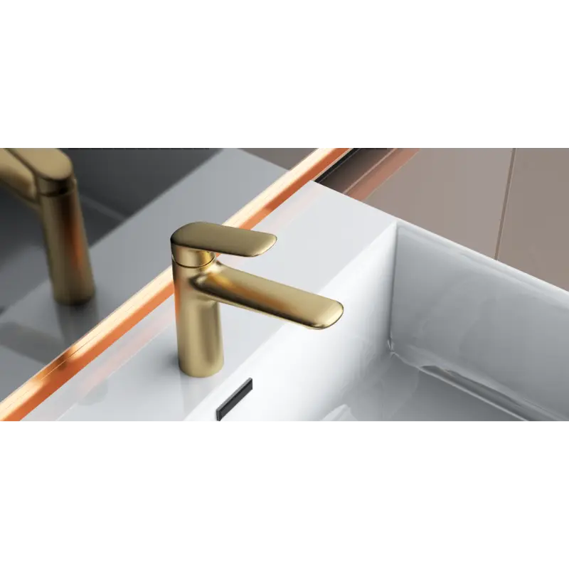 Vesiputousaltaan hanat, yksi reikä kylpyhuoneen pesualtaan